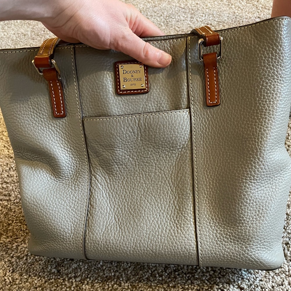 Gray Dooney & Bourke Lexington Shopper Bag Purse